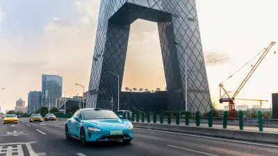 “SU7”: The first electric vehicle from smartphone manufacturer Xiaomi.